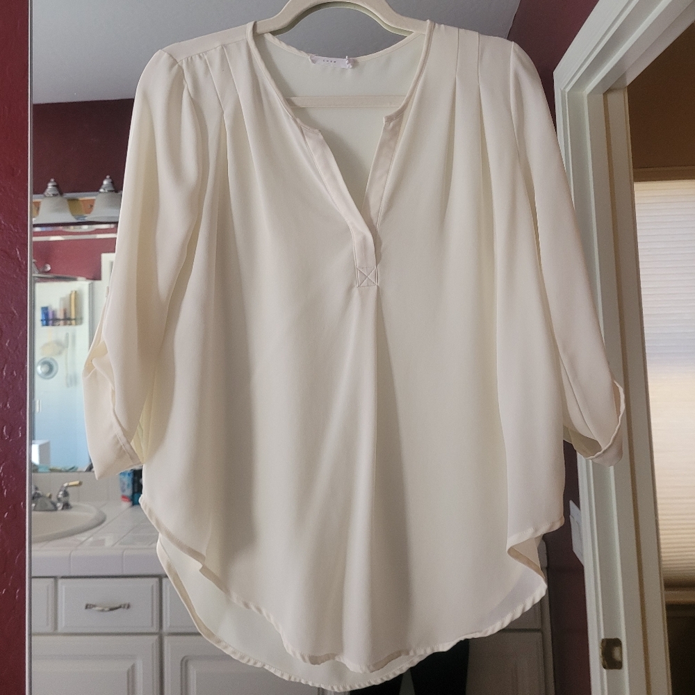 Lush Semi-Sheer Top Small
